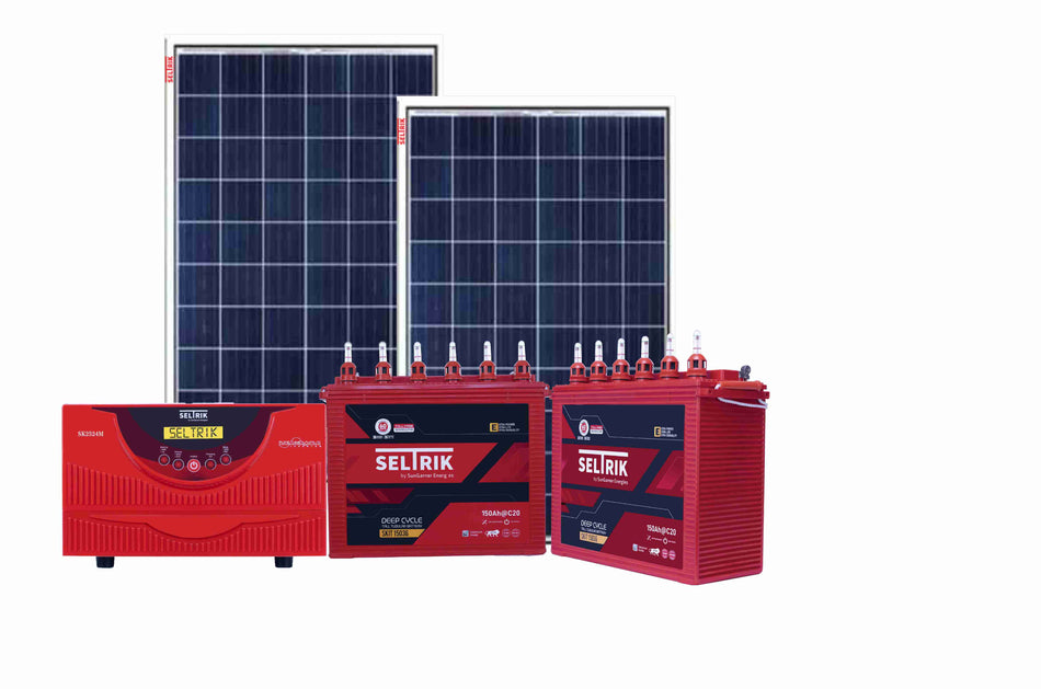 2kWp Solar Plant for Home/ Office (+GST 12%)