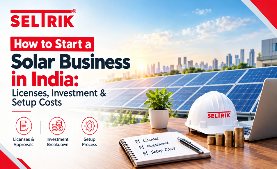 How to Start a Solar Business in India: Licenses, Investment & Setup Costs