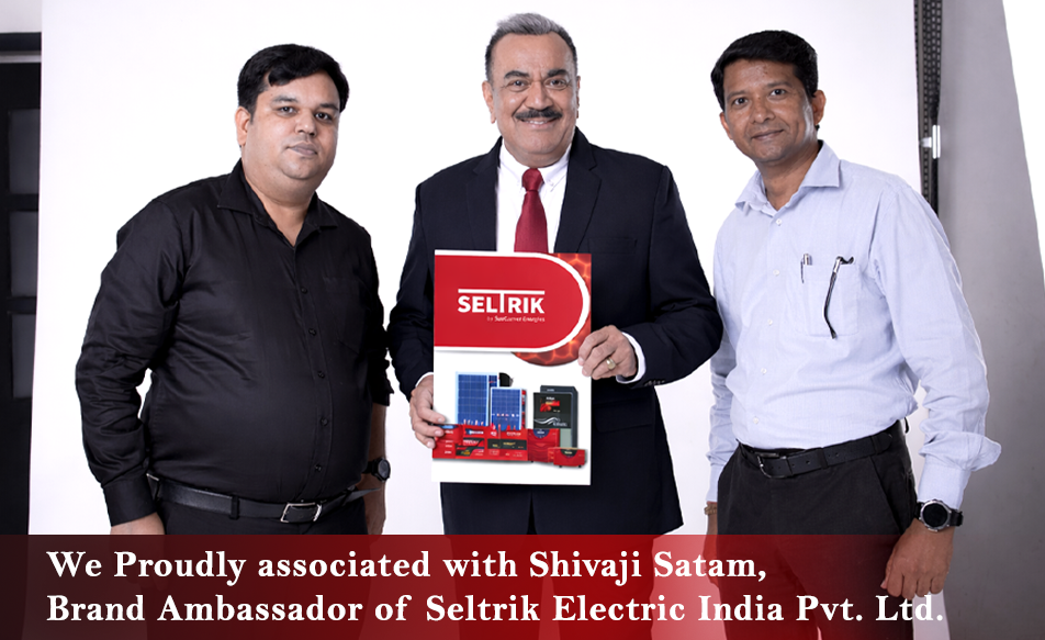 Shivaji Satam Becomes the Brand Ambassador of Seltrik Electric India Pvt Ltd