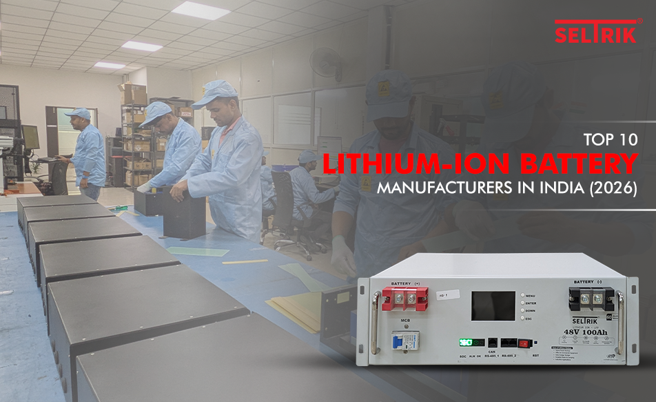 Top 10 Lithium-Ion Battery Manufacturers in India (2026)