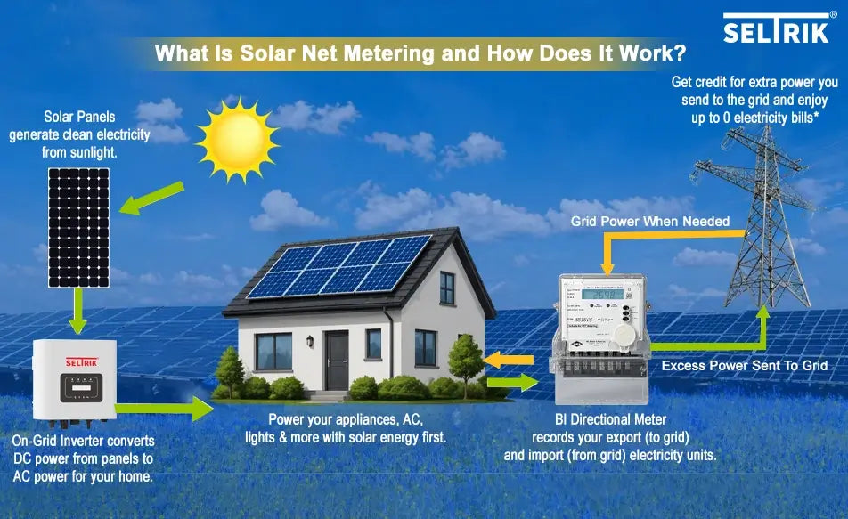 What Is Solar Net Metering and How Does It Work?