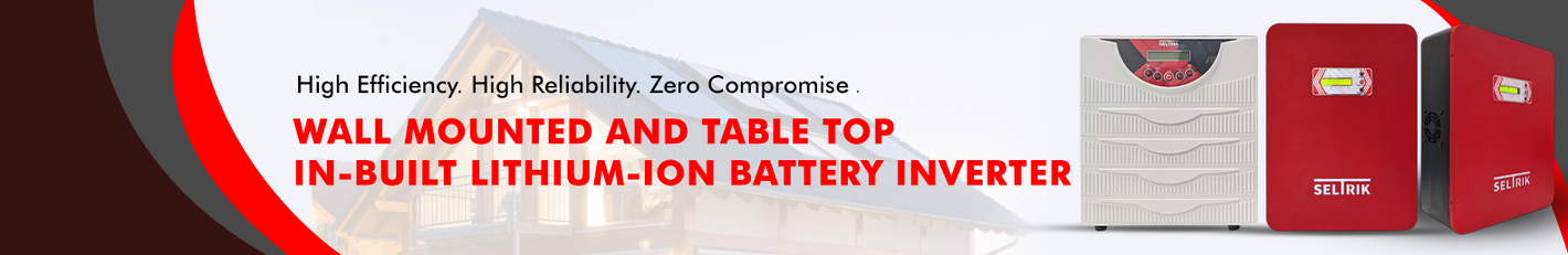 Inbuilt Lithium-Ion Battery Inverter
