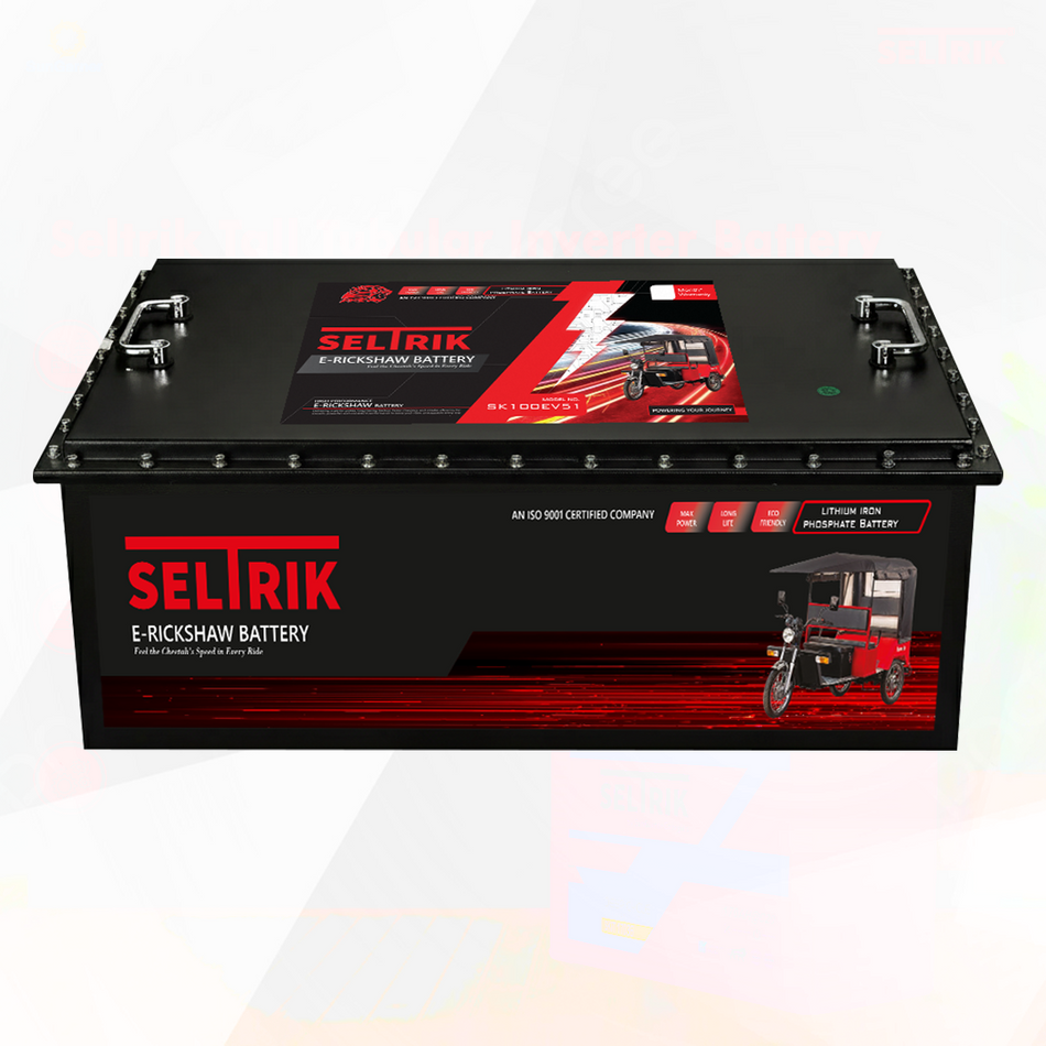 Lithium-Ion E-Rickshaw Battery with 18+ GST